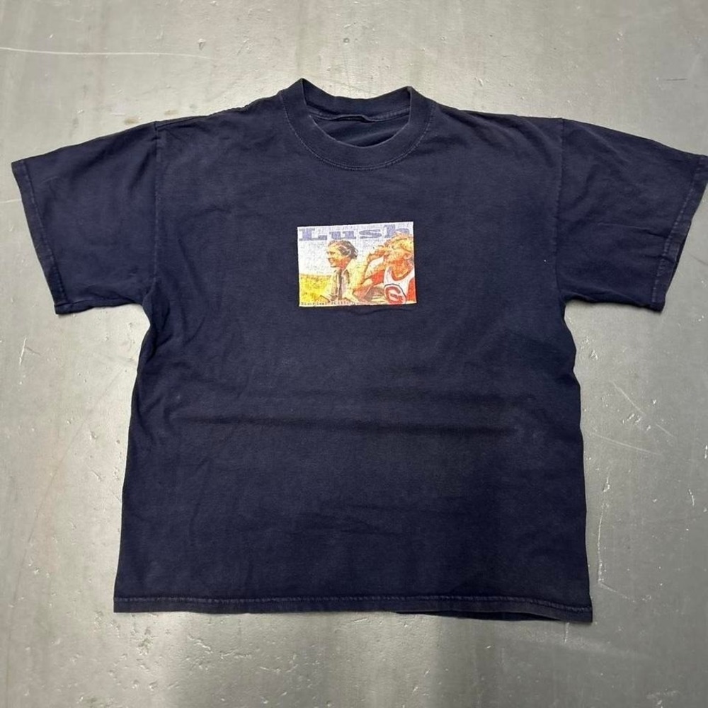 Vintage 90s Serial Killer skateboards LUSH graphic tee shirt tshirt Size L